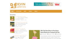 Desktop Screenshot of devingalleries.com